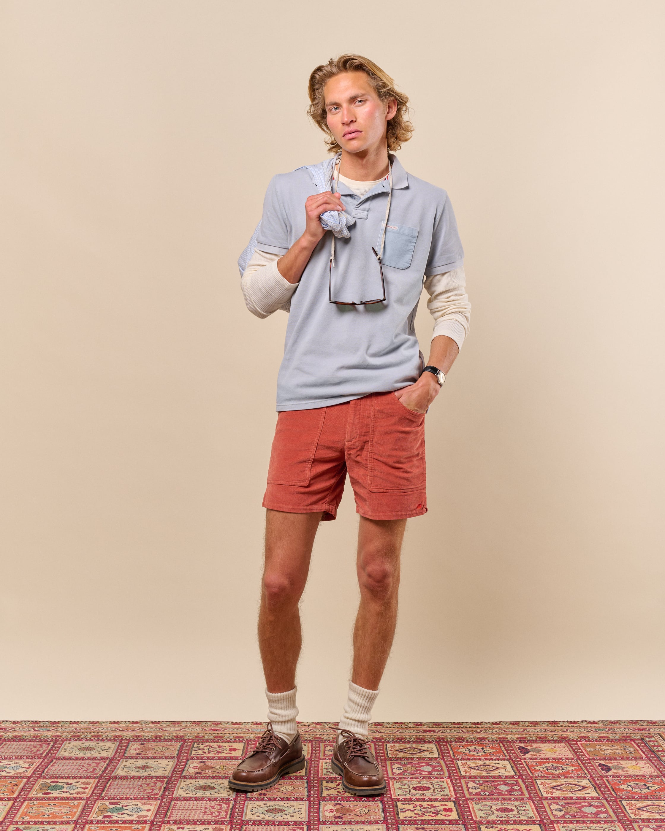 7INCHER CONCORD G.DYED SHORTS MENS | Amundsen Sports