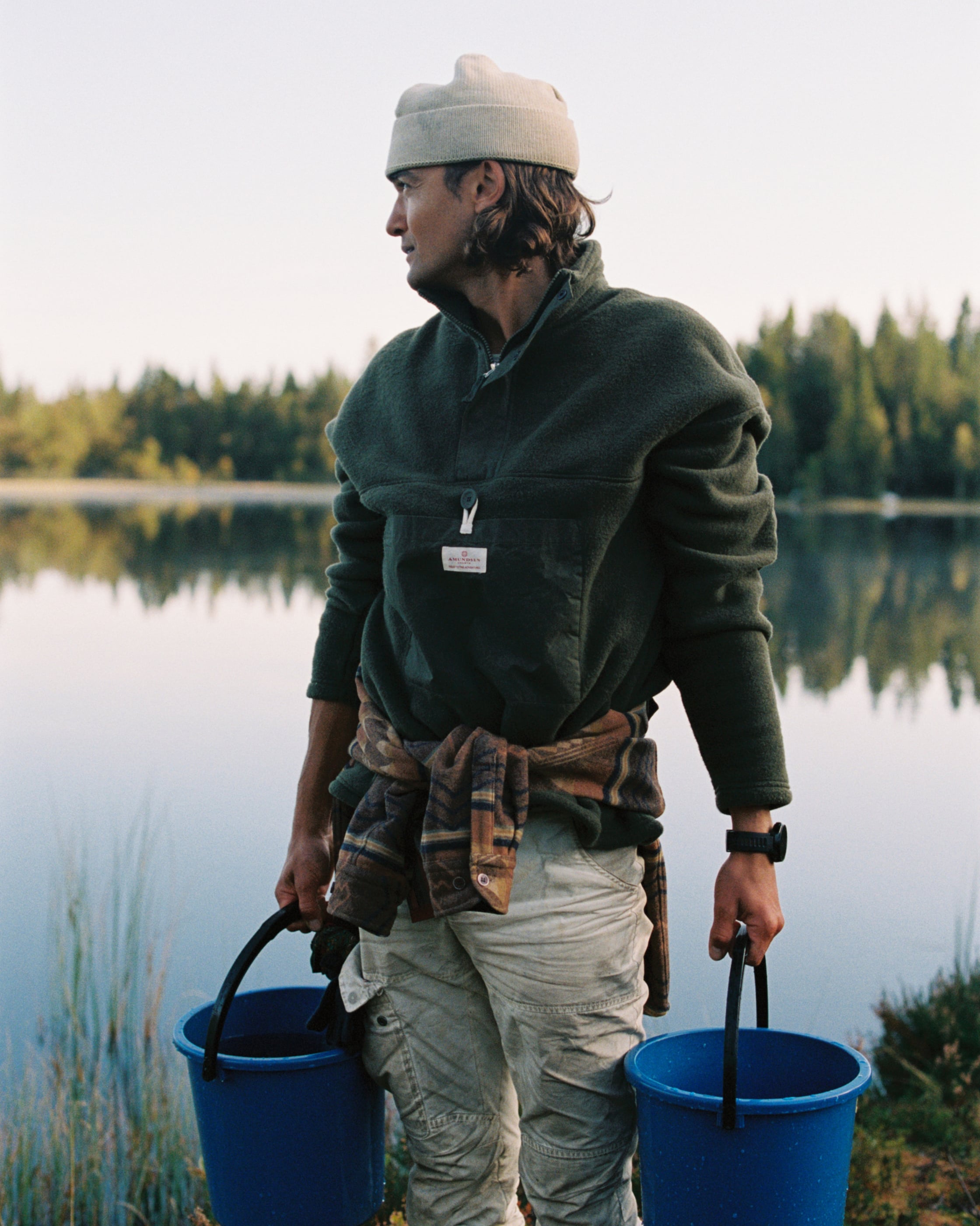 V-BOND WAXED FLEECE MENS | Amundsen Sports