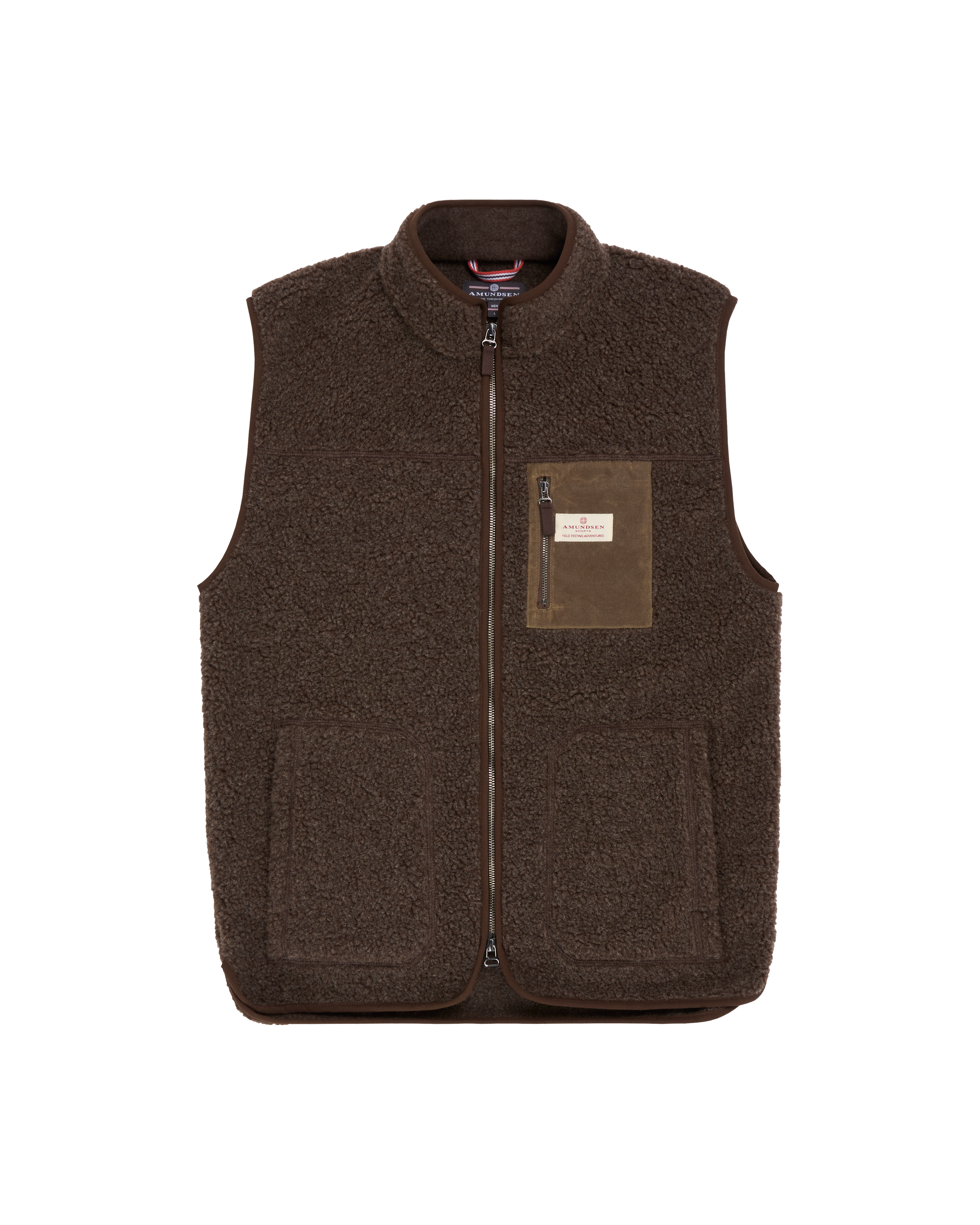 HEROES WOOL FLEECE VEST MENS | Amundsen Sports