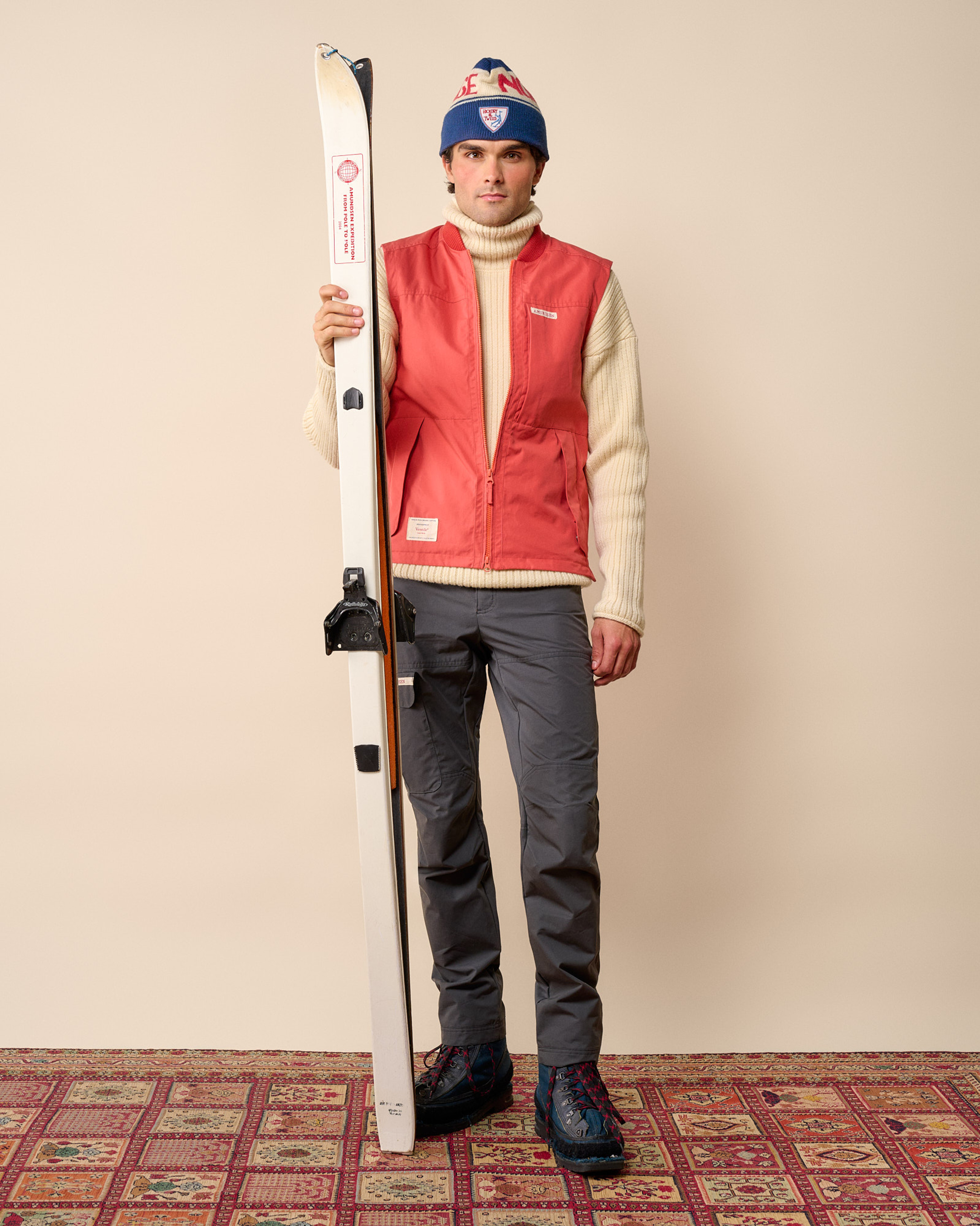 AMOMENTO　SCOOP NECK TWO WAY VEST VIDDA VEST UNISEX | Amundsen Sports