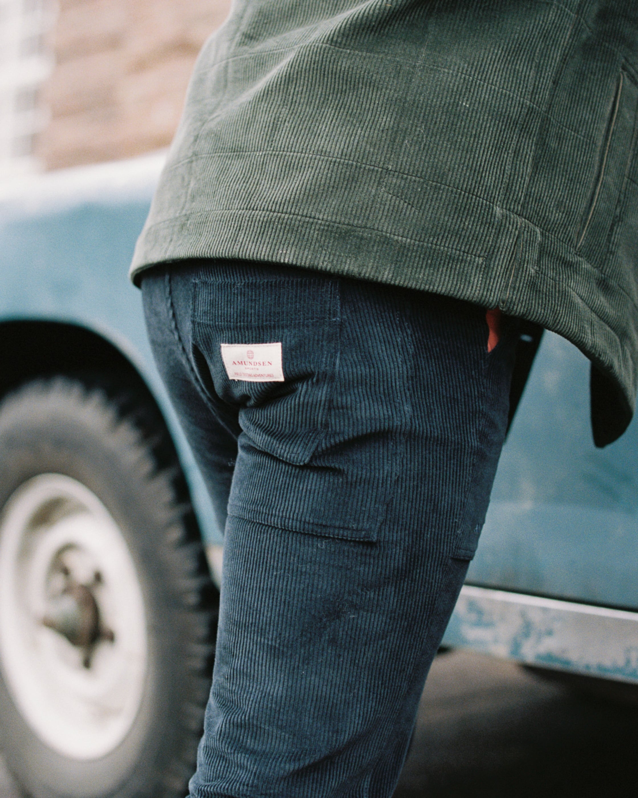 FJORDCORD SLACKS 8 WALE MENS | Amundsen Sports