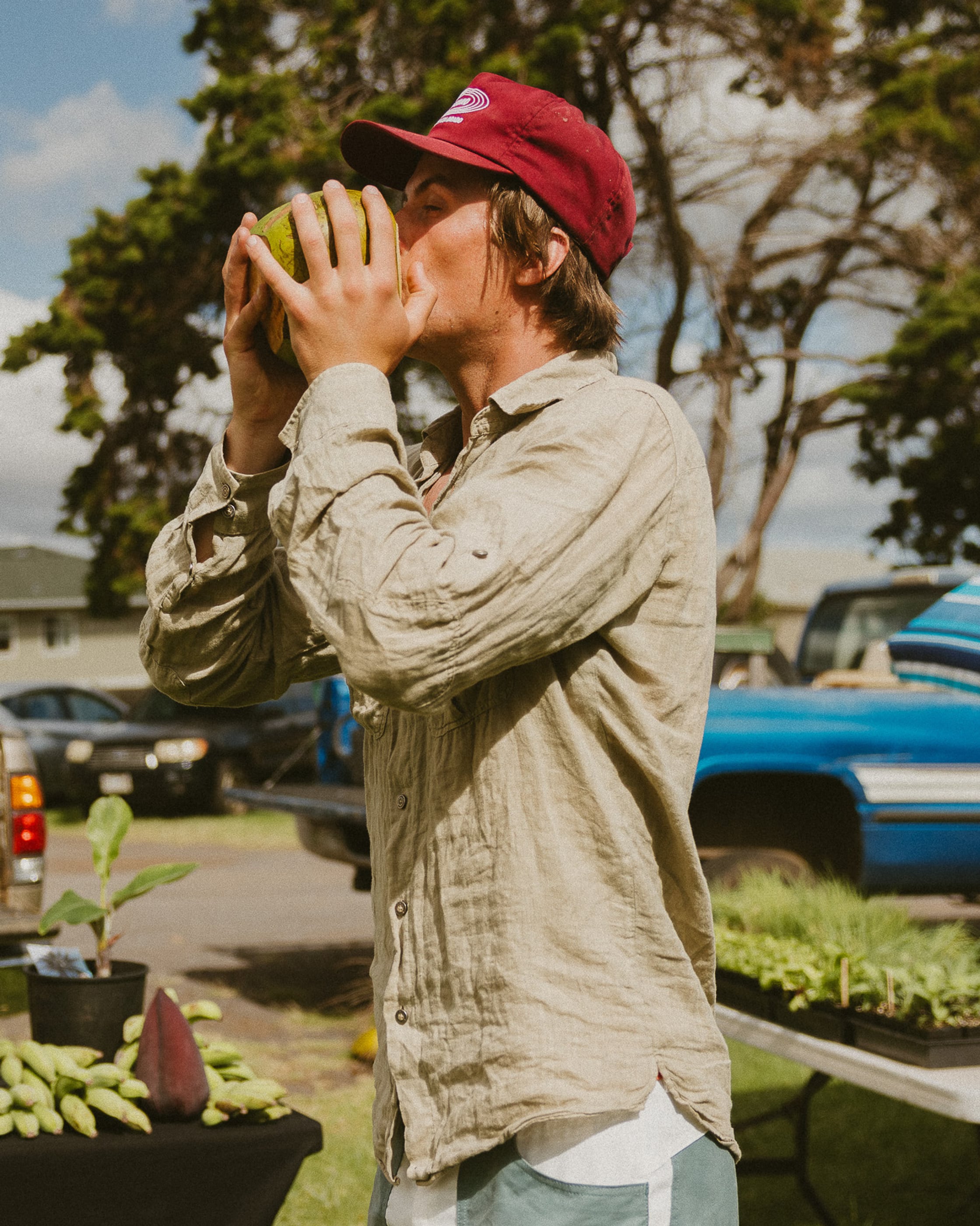 SAFARI LINEN SHIRT MENS | Amundsen Sports