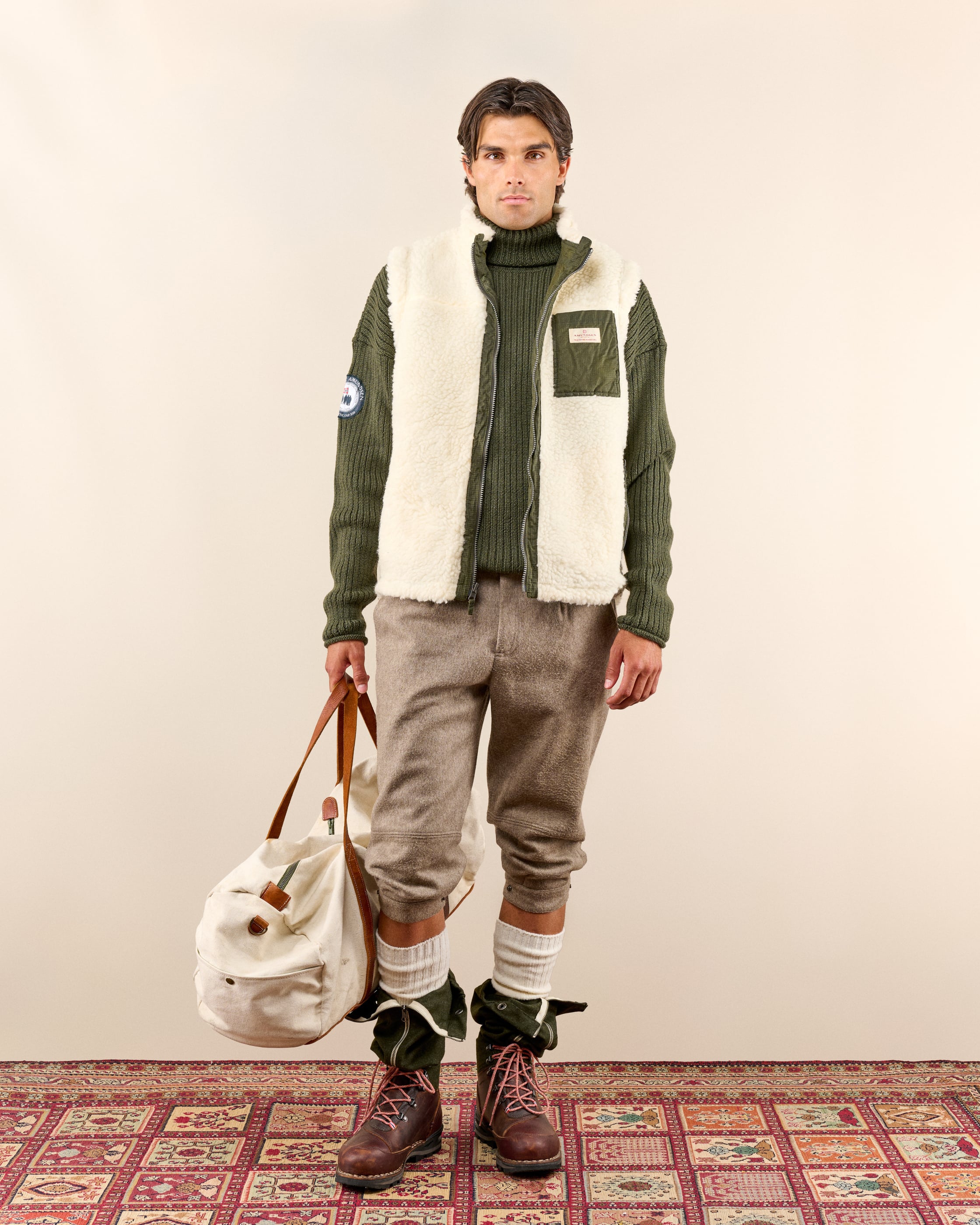 HARVESTER REVERSO WAXED VEST UNISEX | Amundsen Sports